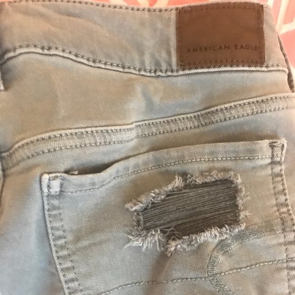 Grey American Eagle Jeans - Picture 5 of 5